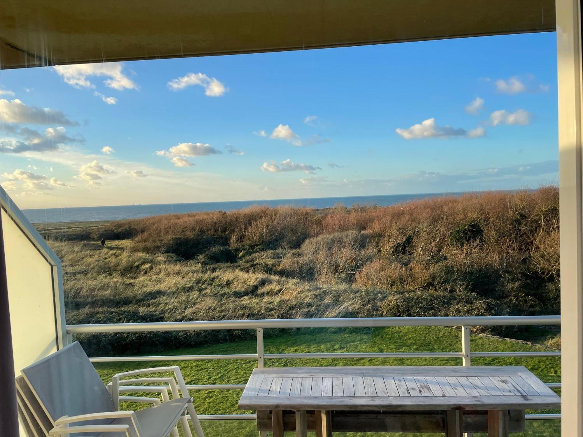 Les Dunes Du Golf First Line Sea View App Block B 1-3 Wimereux Exterior foto